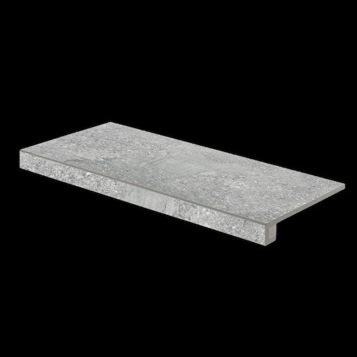 Schodová Tvarovka Rako Stones šedá 30x60 cm mat DCESE667.1 - Siko - koupelny - kuchyně
