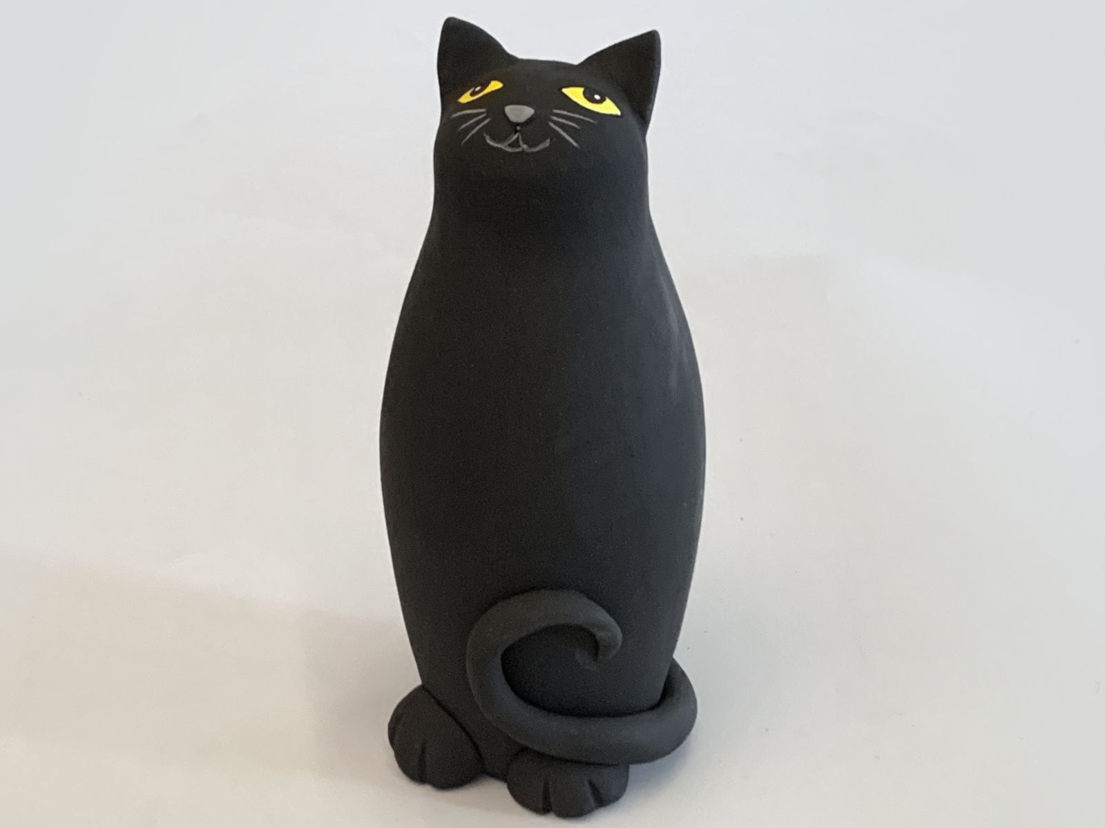 Kotě černé keramická soška dekorace Keramika Andreas - Keramika Andreas