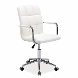Židle kancelářská Q022 bílý