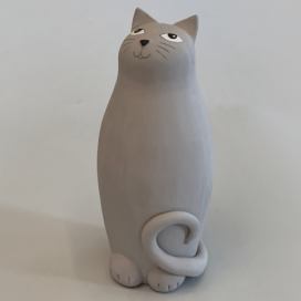 Kotě cappuccino keramická soška dekorace Keramika Andreas