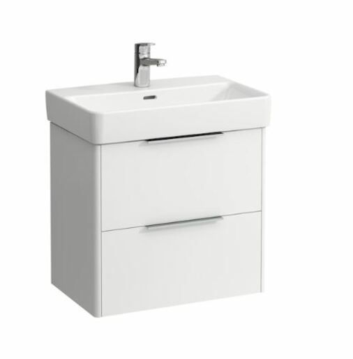 Koupelnová skříňka pod umyvadlo Laufen Base 57x53x36 cm bílá lesk H4022121102611 - Siko - koupelny - kuchyně