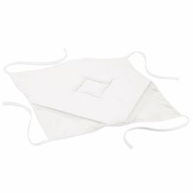 Douceur d\'intérieur Bílý polštář na židli Essentiel, 36x36 cm