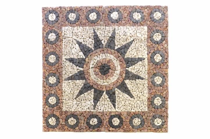 DIVERO – mozaika Květina, 120 cm x 120 cm - Kokiskashop.cz