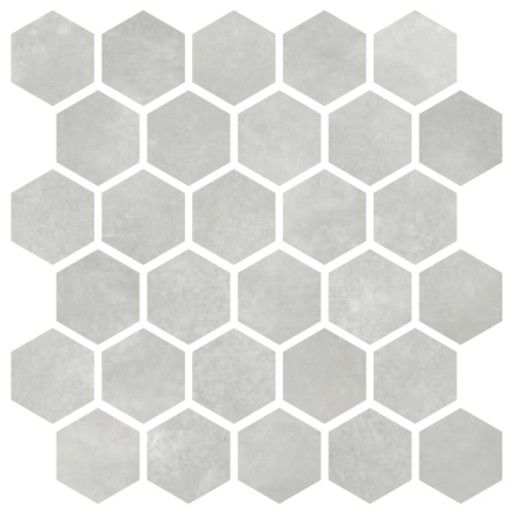 Mozaika Cir Materia Prima grey vetiver hexagon 27x27 cm lesk 1069911, 1ks - Siko - koupelny - kuchyně