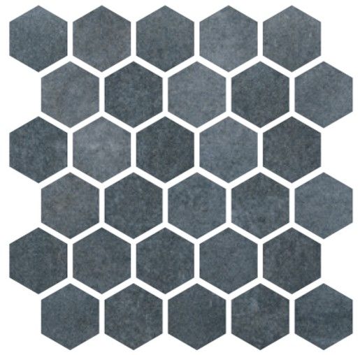 Mozaika Cir Materia Prima navy sea hexagon 27x27 cm lesk 1069915, 1ks - Siko - koupelny - kuchyně