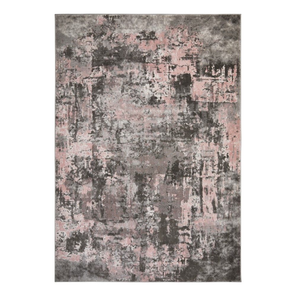 Flair Rugs koberce Kusový koberec Cocktail Wonderlust Grey/Pink - 80x150 cm - Bonami.cz