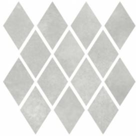 Mozaika Cir Materia Prima grey vetiver rombo 25x25 cm lesk 1069897, 1ks