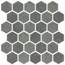 Mozaika Cir Materia Prima hunter green hexagon 27x27 cm lesk 1069912, 1ks