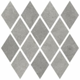 Mozaika Cir Materia Prima metropolitan grey rombo 25x25 cm lesk 1069900, 1ks