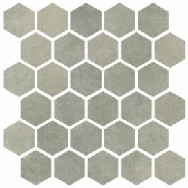Mozaika Cir Materia Prima soft mint hexagon 27x27 cm lesk 1069918, 1ks