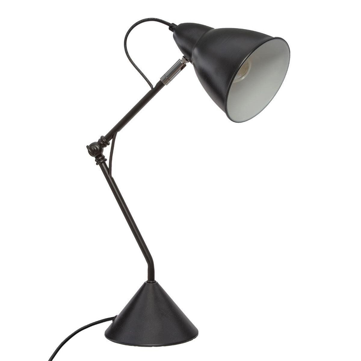 Atmosphera AUDE stolní lampa, kov, 62 cm, černá - EMAKO.CZ s.r.o.