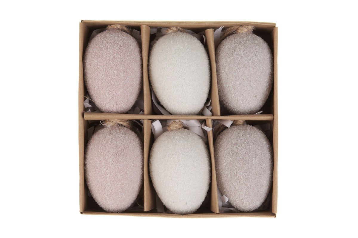 Autronic Vajíčka plastová v krabičce (6 kusů) KLA617 - ATAN Nábytek
