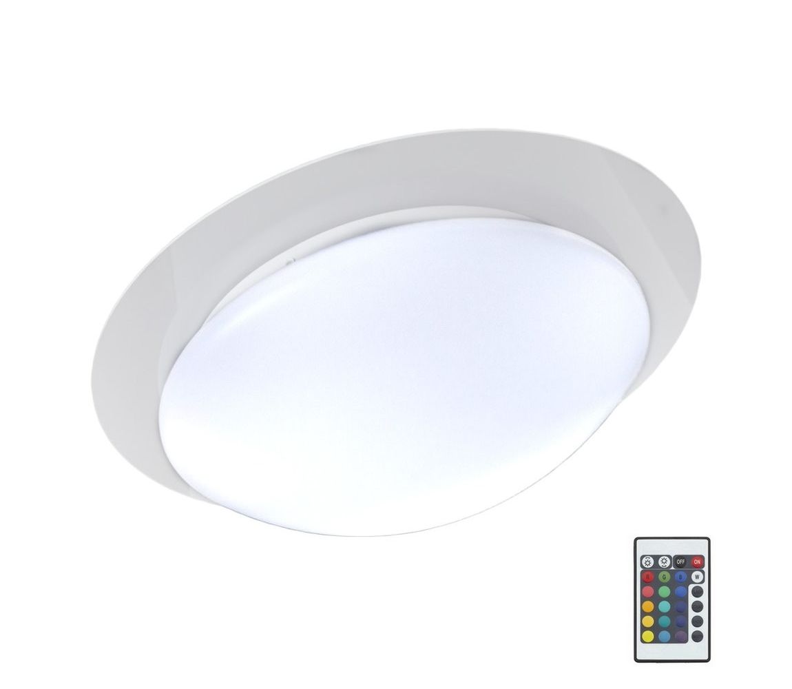 B.K. Licht B.K.Licht BKL1025 - LED RGB Stmívatelné koupelnové svítidlo LED/12W/230V IP44+DO  -  Svět-svítidel.cz