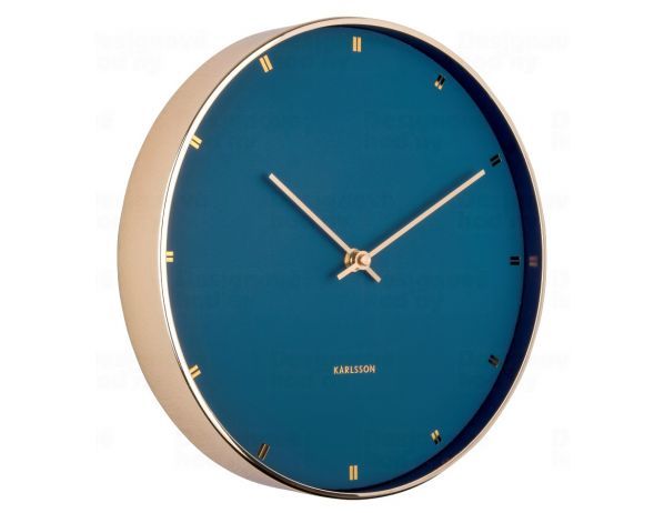Designové nástěnné hodiny 5776BL Karlsson 27cm - FORLIVING