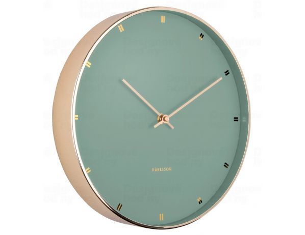 Designové nástěnné hodiny 5776GR Karlsson 27cm - FORLIVING
