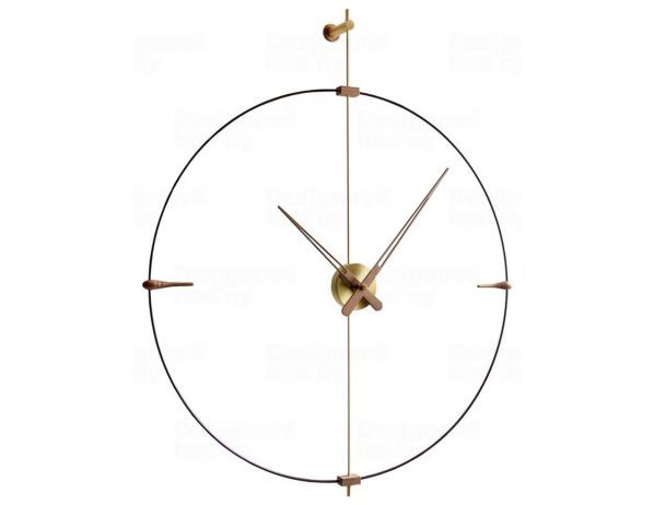 Designové nástěnné hodiny Nomon Bilbao Brass Small 92cm - FORLIVING