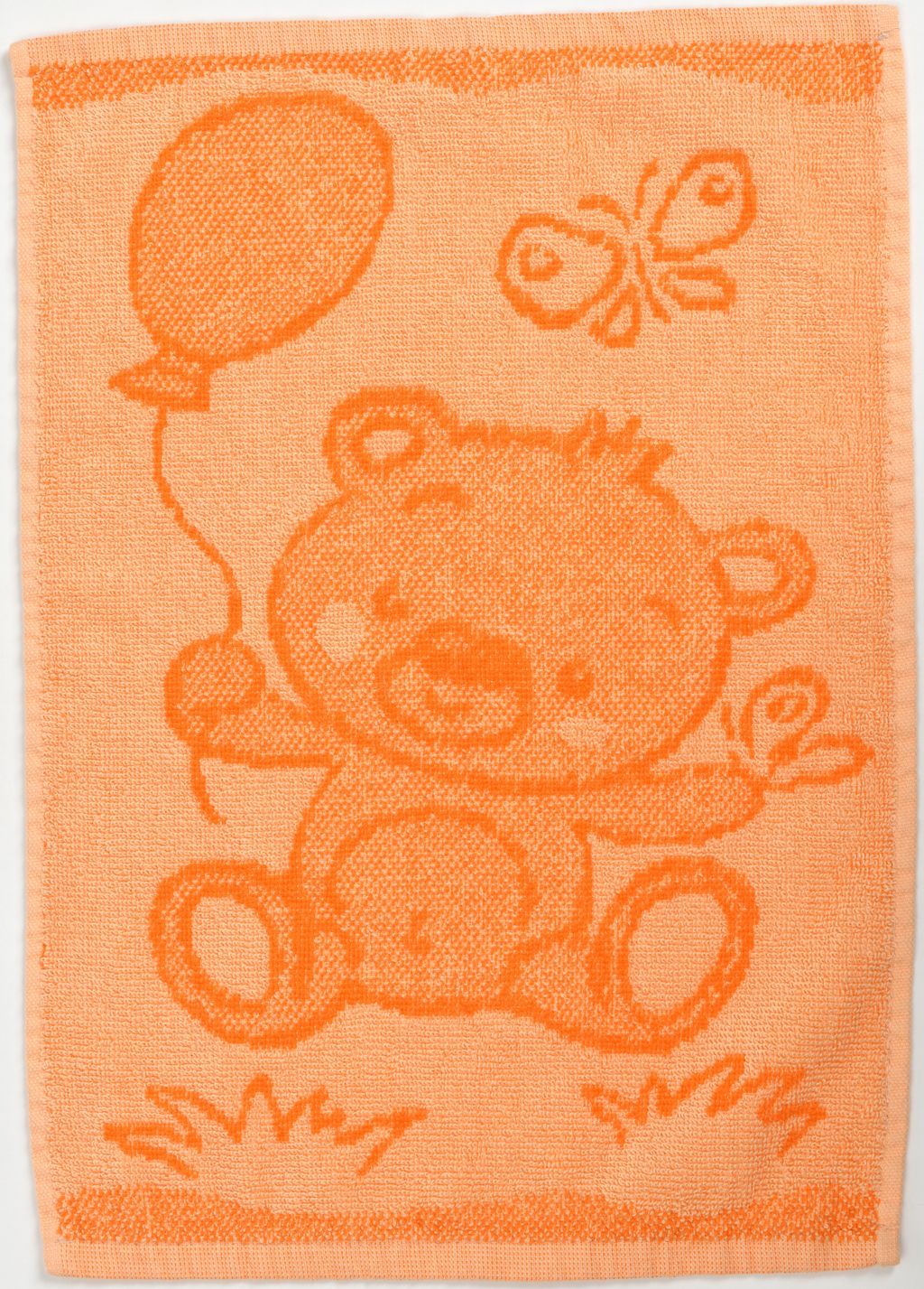 Dětský ručník BEBÉ medvídek oranžový 30x50 cm - Výprodej Povlečení