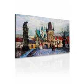 Reprodukce Praha Karlův most Velikost (šířka x výška): 60x40 cm S-obrazy.cz
