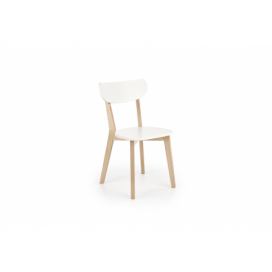 Židle Buggi přírodní / bílé