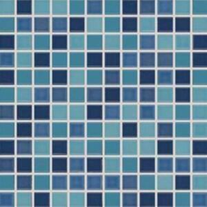 Mozaika Rako Allegro modrá 30x30 cm lesk GDM02045.1 - Favi.cz