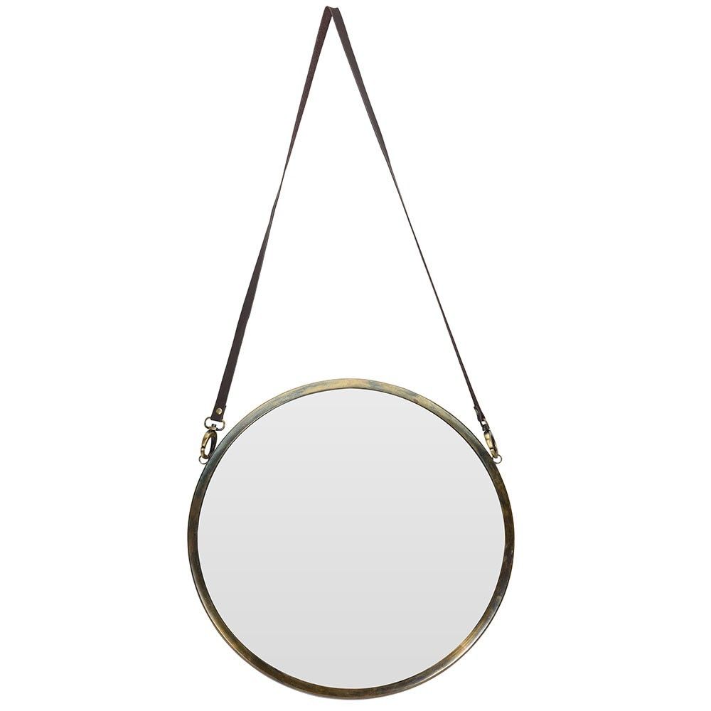 Home Styling Collection Kosmetické zrcadlo, závěsné, dekorativní, kulaté, 42 cm - EMAKO.CZ s.r.o.