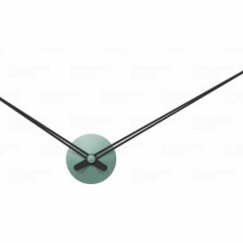 Designové nástěnné hodiny 5837GR Karlsson green 90cm