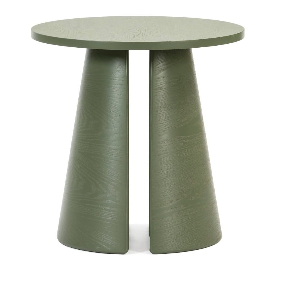 Zelený odkládací stolek Teulat Cep, ø 50 cm - Bonami.cz