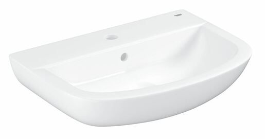 Umyvadlo Grohe Bau Ceramic 55,3x38,6 cm alpská bílá otvor pro baterii uprostřed 39440000 - Siko - koupelny - kuchyně