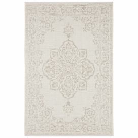 Béžový venkovní koberec NORTHRUGS Tilos, 120 x 170 cm