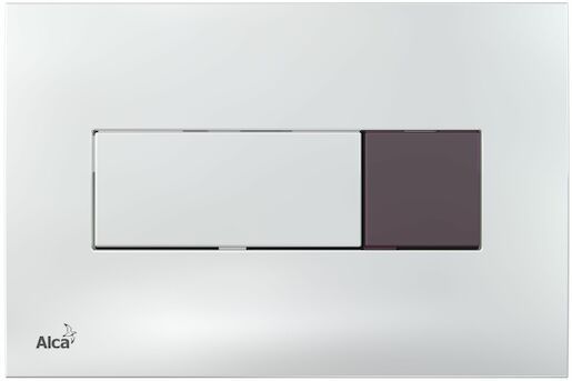 Ovládací tlačítko Alca plast chrom lesk M371S - Siko - koupelny - kuchyně
