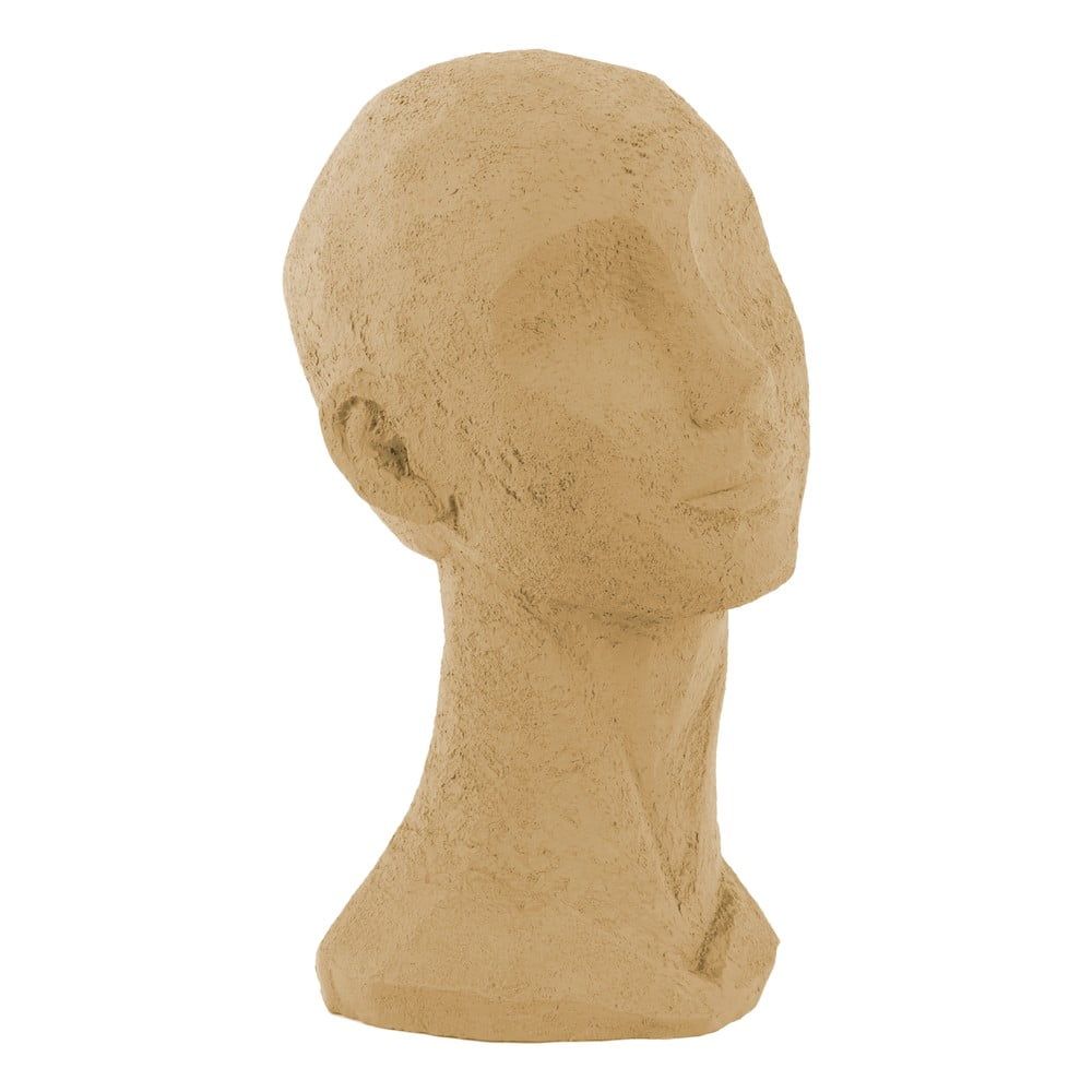Pískově hnědá dekorativní soška PT LIVING Face Art, výška 28,4 cm - Bonami.cz