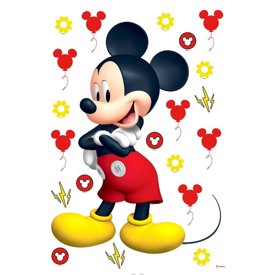 Samolepicí dekorace Mickey Mouse 42,5 x 65 cm - 4home.cz