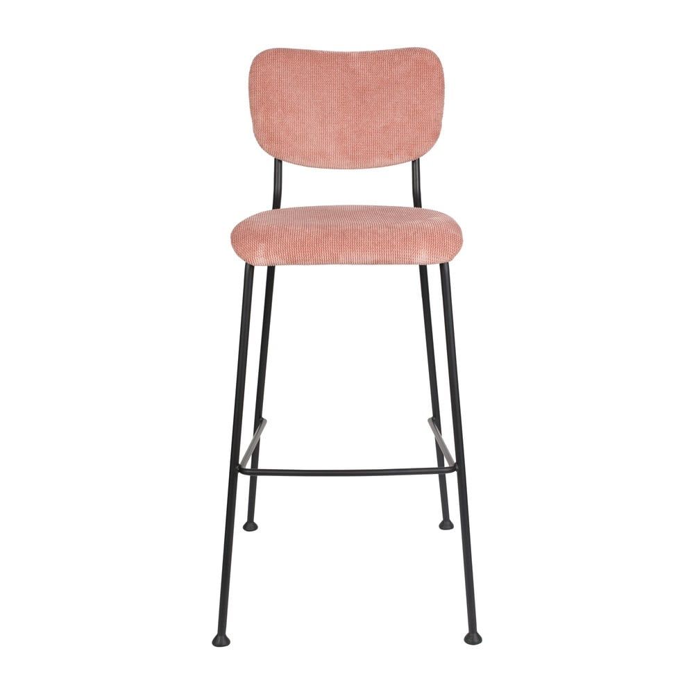 Světle růžové barové židle v sadě 2 ks 102 cm Benson – Zuiver - Bonami.cz