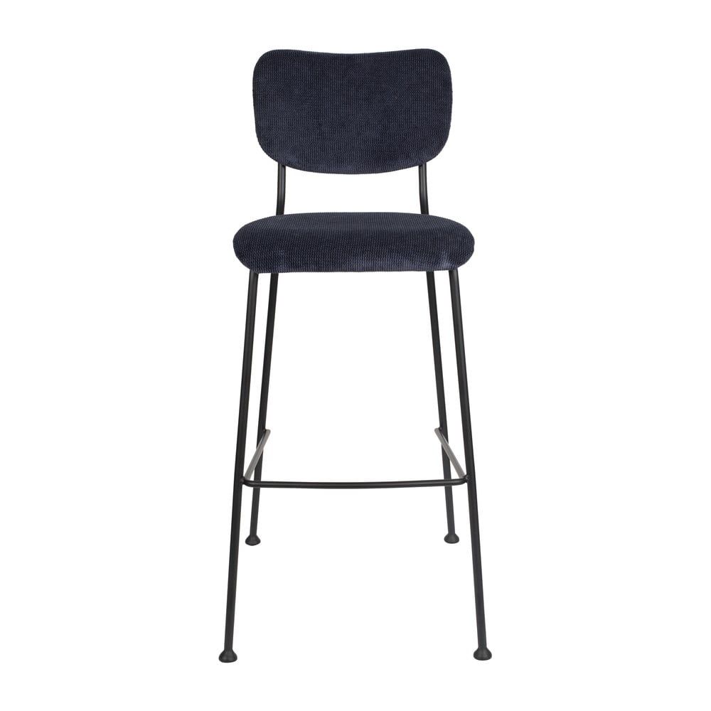 Tmavě modré barové židle v sadě 2 ks 102 cm Benson – Zuiver - Bonami.cz