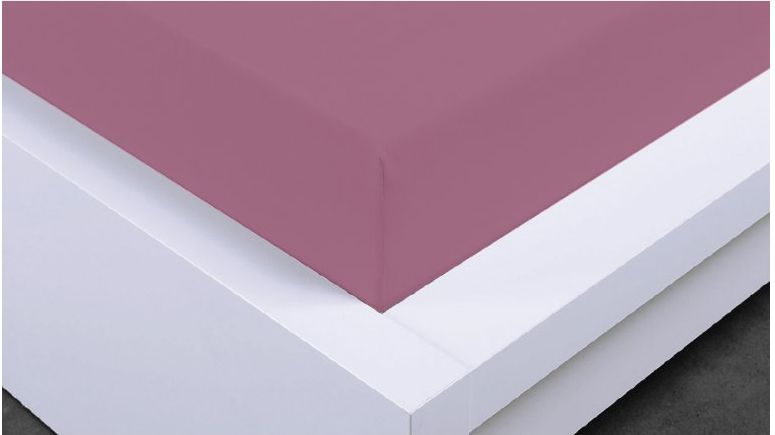 Home Elements Napínací prostěradlo Jersey 160x200 cm, růžová, bavlna - moderninakup.cz