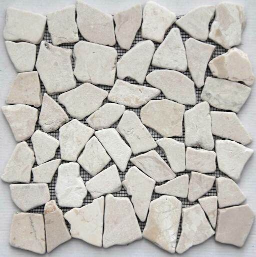 Kamenná mozaika Mosavit Piedra noa blanca 30x30 cm mat PIEDRANOABL (bal.1,000 m2) - Siko - koupelny - kuchyně