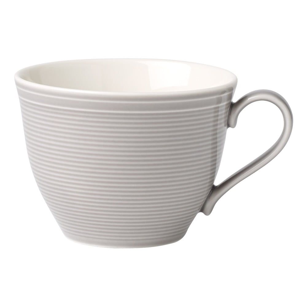 Bílo-šedý porcelánový šálek na kávu Villeroy & Boch Like Color Loop, 250 ml - Bonami.cz