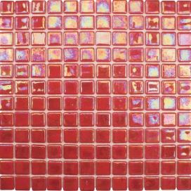 Skleněná mozaika Mosavit Acquaris červená 30x30 cm lesk ACQUARISPA (bal.1,000 m2)