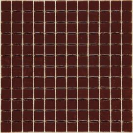Skleněná mozaika Mosavit Monocolores marron 30x30 cm lesk MC801 (bal.2,000 m2)