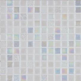 Skleněná mozaika Mosavit Sundance blanco 30x30 cm mat / lesk SUNDANCEBL (bal.1,000 m2)