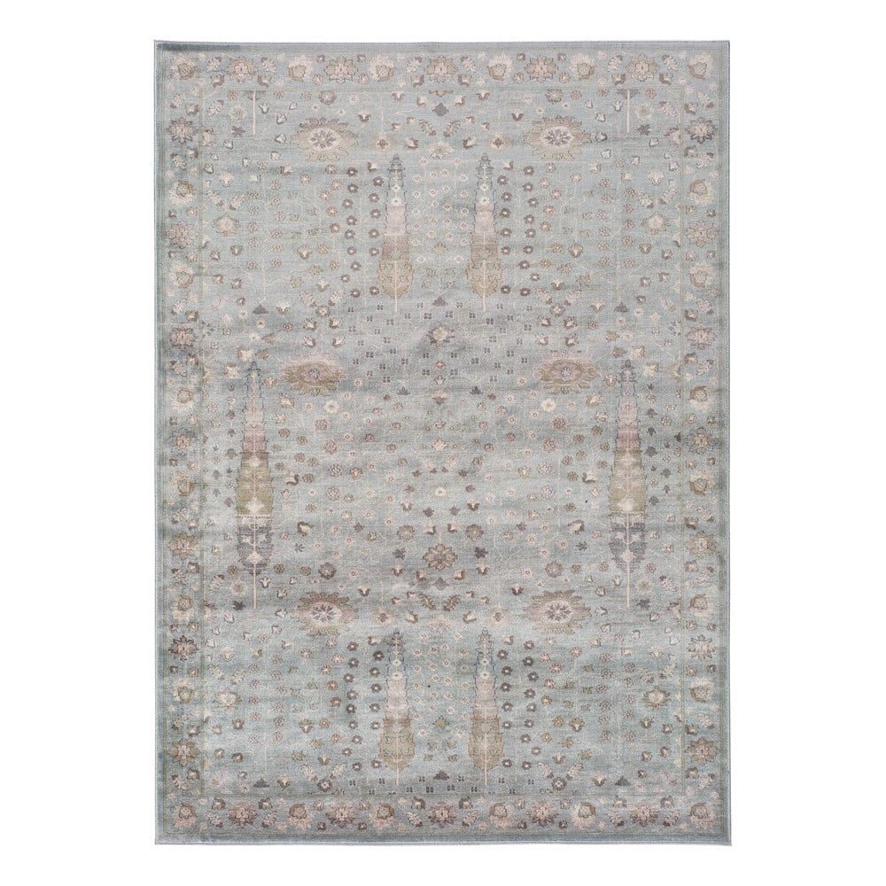 Šedý koberec z viskózy Universal Lara Ornament, 120 x 170 cm - Bonami.cz