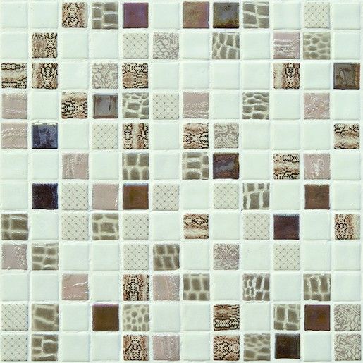 Skleněná mozaika Mosavit Safari beige 30x30 cm lesk SAFARIBE (bal.1,000 m2) - Siko - koupelny - kuchyně