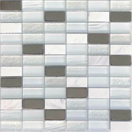 Mozaika Mosavit City blanco 30x30 cm mat / lesk MOSCITYBL, 1ks - Siko - koupelny - kuchyně