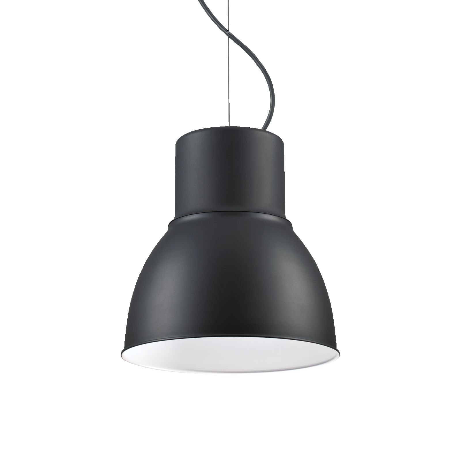 Ideal Lux 232041 zavěšený stropní lustr Breeze 1x60W | E27 - černý - Dekolamp s.r.o.