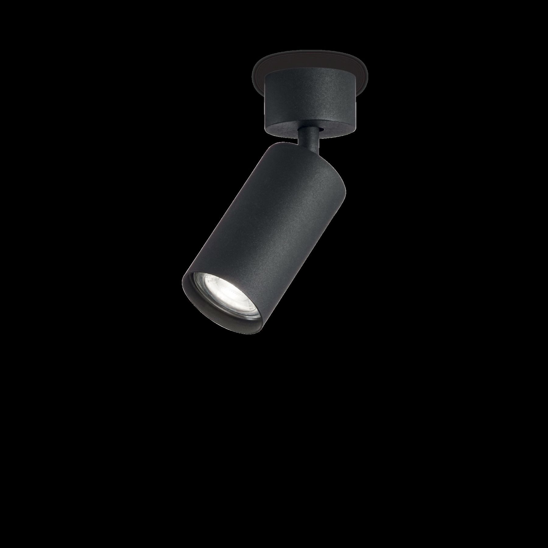 Ideal Lux 231471 stropní a nástěnná bodová lampa Dynamite 1x28W | GU10 - černá - Dekolamp s.r.o.