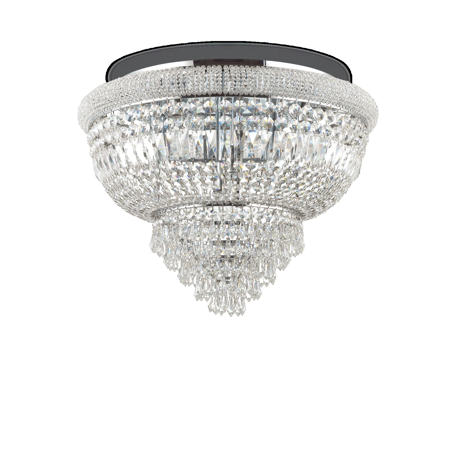 Ideal Lux 243566 přisazené stropní svítidlo Dubaj 24x40W | E14 - honosný vzhled - Dekolamp s.r.o.