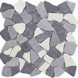 Kamenná mozaika Mosavit Piedra noa gris 30x30 cm mat PIEDRANOAGR (bal.1,000 m2)