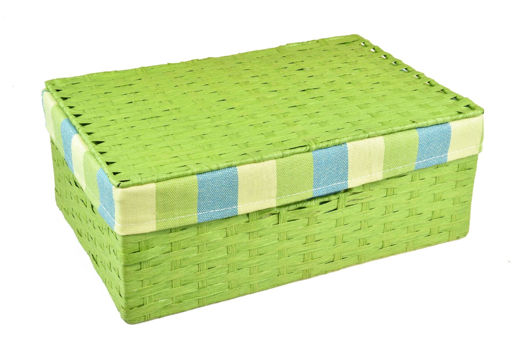 Vingo Úložný box s víkem zelený Rozměry (cm): 36x24, v. 13 - Vingo
