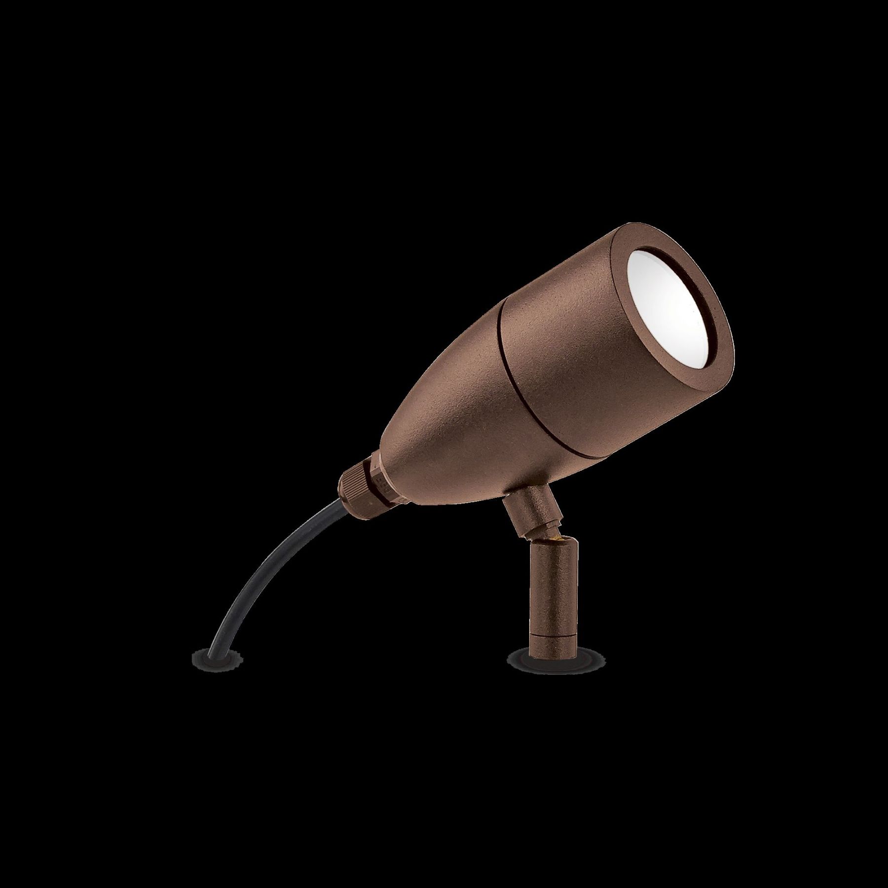 Ideal Lux 247045 zahradní bodová lampa Inside 1x15W | G9 | IP54 - kávová - Dekolamp s.r.o.