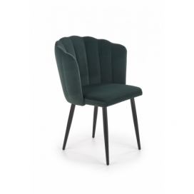 Jídelní židle K386 Halmar Tmavě zelená
